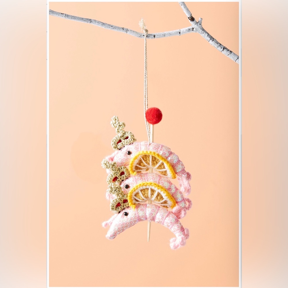 New🌟Anthropologie-Three wise prawns
